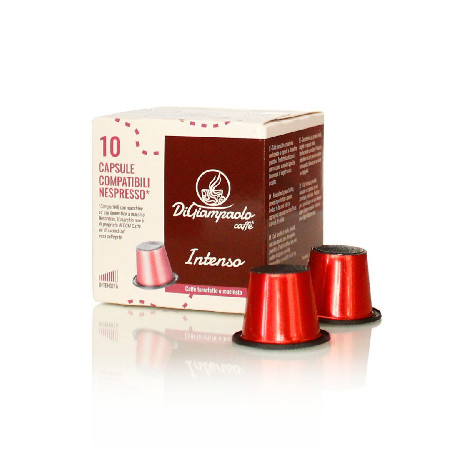 Intensko – kapsle kompatibilní s Nespresso®, 10 ks