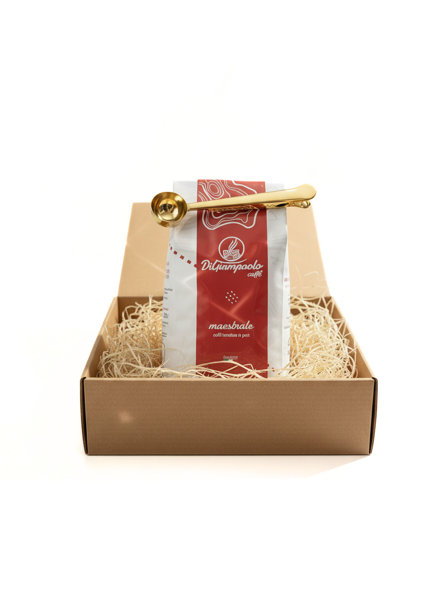 Maestrale 1 kg – luxusní dárkové balení italské zrnkové kávy. Ideální dárek pro milovníky espressa.